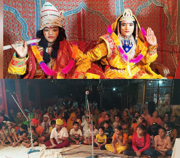 Shri Krishna Janam Utsav was celebrated in Shiv Mandir Sekhowal Beet with great devotion and fanfare, we can get salvation only by chanting the Lord :- Shri Bal Makund Maharaj Ji