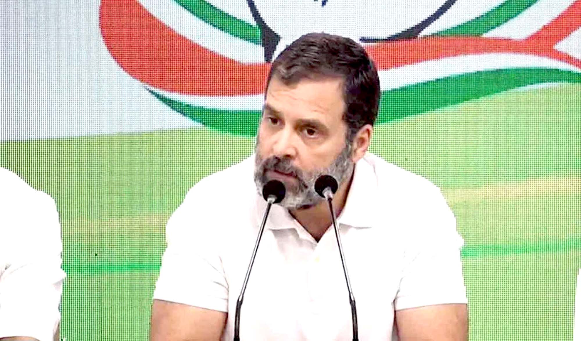 Rahul Gandhi spoke-caste census will be held in Congress-ruled states, unanimous decision taken in CWC
