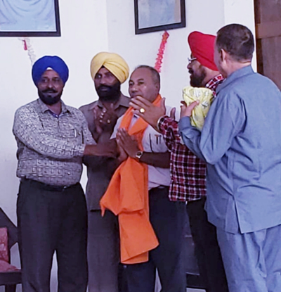 Shaheed Bhagat Singh Home Guard Retired Association Punjab was elected