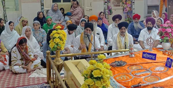 Arjan Kirtan Mandal organized a kirtan event in memory of its members