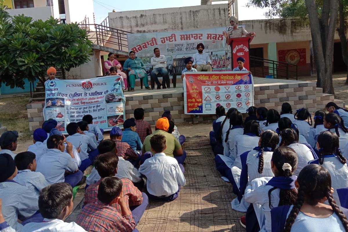 Organized traffic awareness seminar