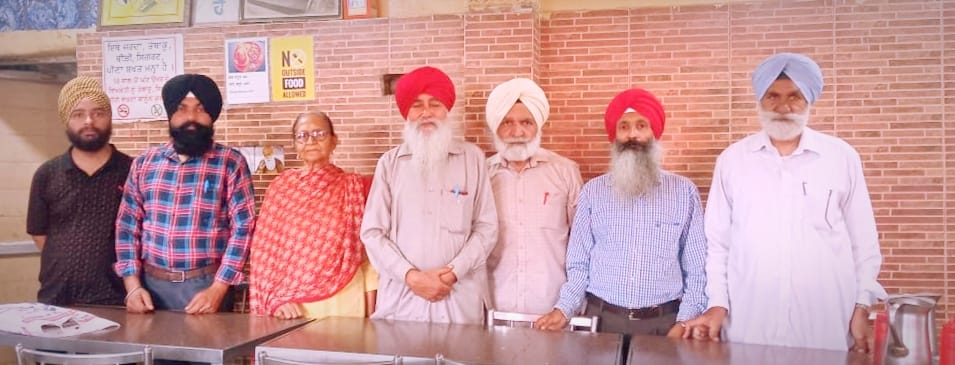 The monthly meeting of Punjabi Likhari Sabha Kurali was held.