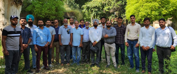 The monthly general body meeting of the Punjab Water Resources Employees Association Sub Division Garhshankar was held