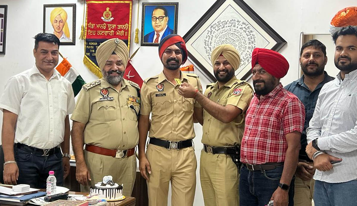 Constable's birthday celebrated