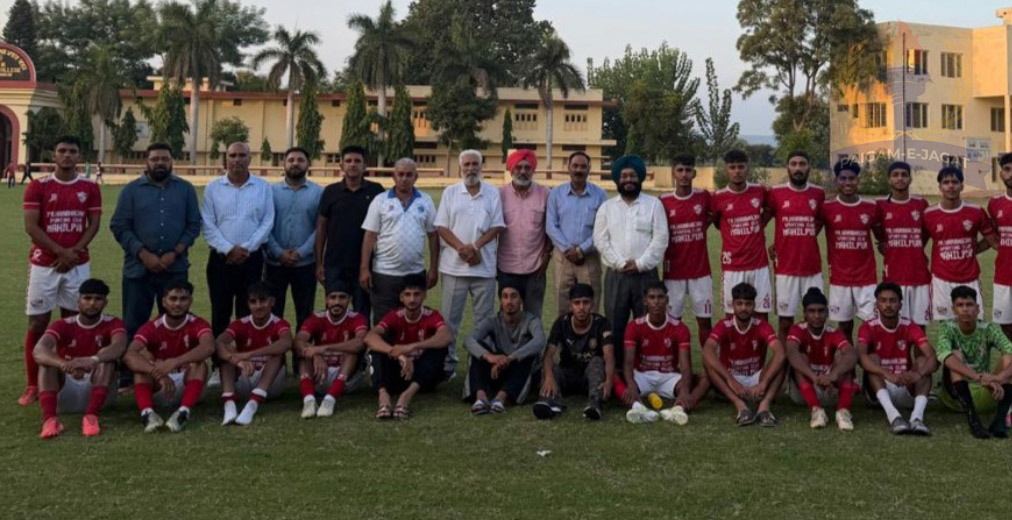 Sporting Club Mahilpur Defeats Olympian Jarnail Singh Club 4-2 in Punjab Football League Match
