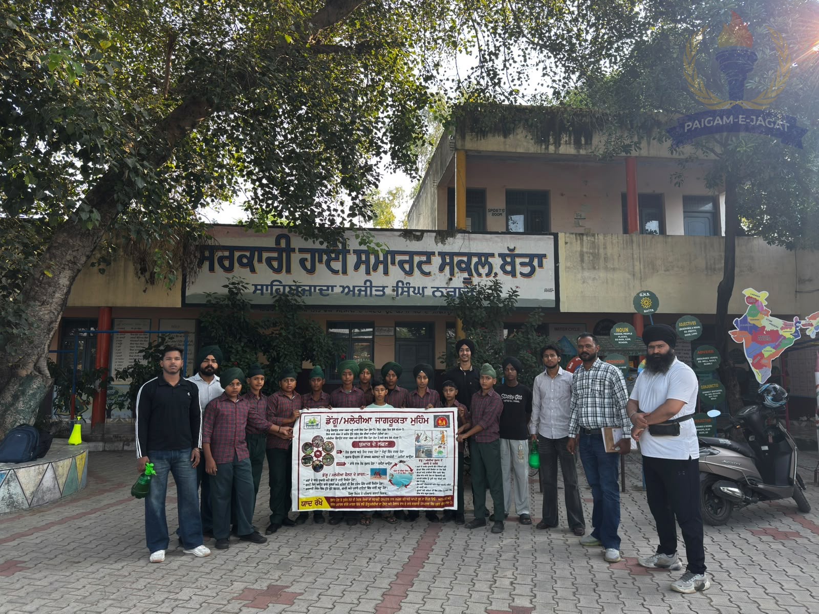 Awareness Camp Held at Government Schools in Village Batta Under ‘Every Friday, Fight Dengue’ Campaign