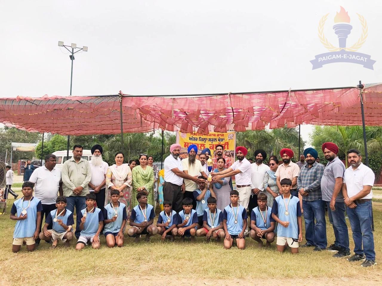 70th Punjab State Inter-District School Games Under-14 Boys’ Kabaddi (Circle Style) Competitions Conclude Successfully