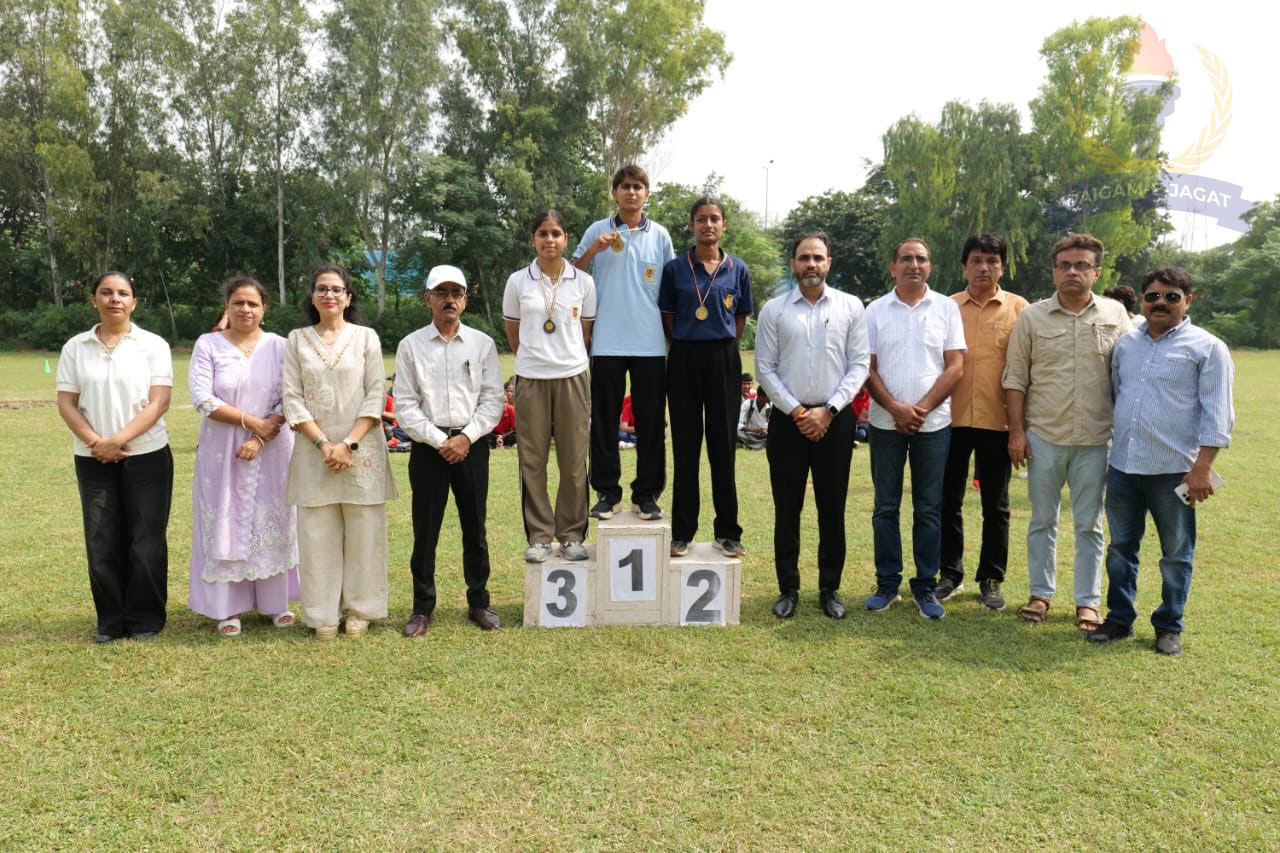 Kamaldeep Among Boys and NCC Air Wing Cadet Vasundhara Among Girls Named Best Athletes at Annual Sports Meet