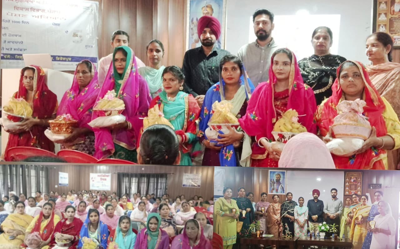 Block Level Nutrition Month celebrated at Mamdot,