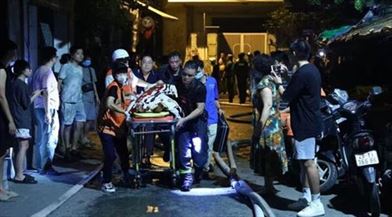 A dozen people died, more than 50 injured due to a fire in a 9-story building in Vietnam