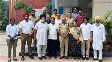 Organized monthly meeting of Sanjh Kendra sub division 2