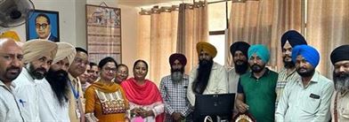 ਸਿਹਤ ਵਿਭਾਗ ਦੀ ਮੁਲਾਜਮ ਜਥੇਬੰਦੀ ਦੇ ਆਗੂਆਂ ਵਲੋਂ ਨਵੇਂ ਡਾਇਰੈਕਟਰ ਨਾਲ ਮੁਲਾਕਾਤ