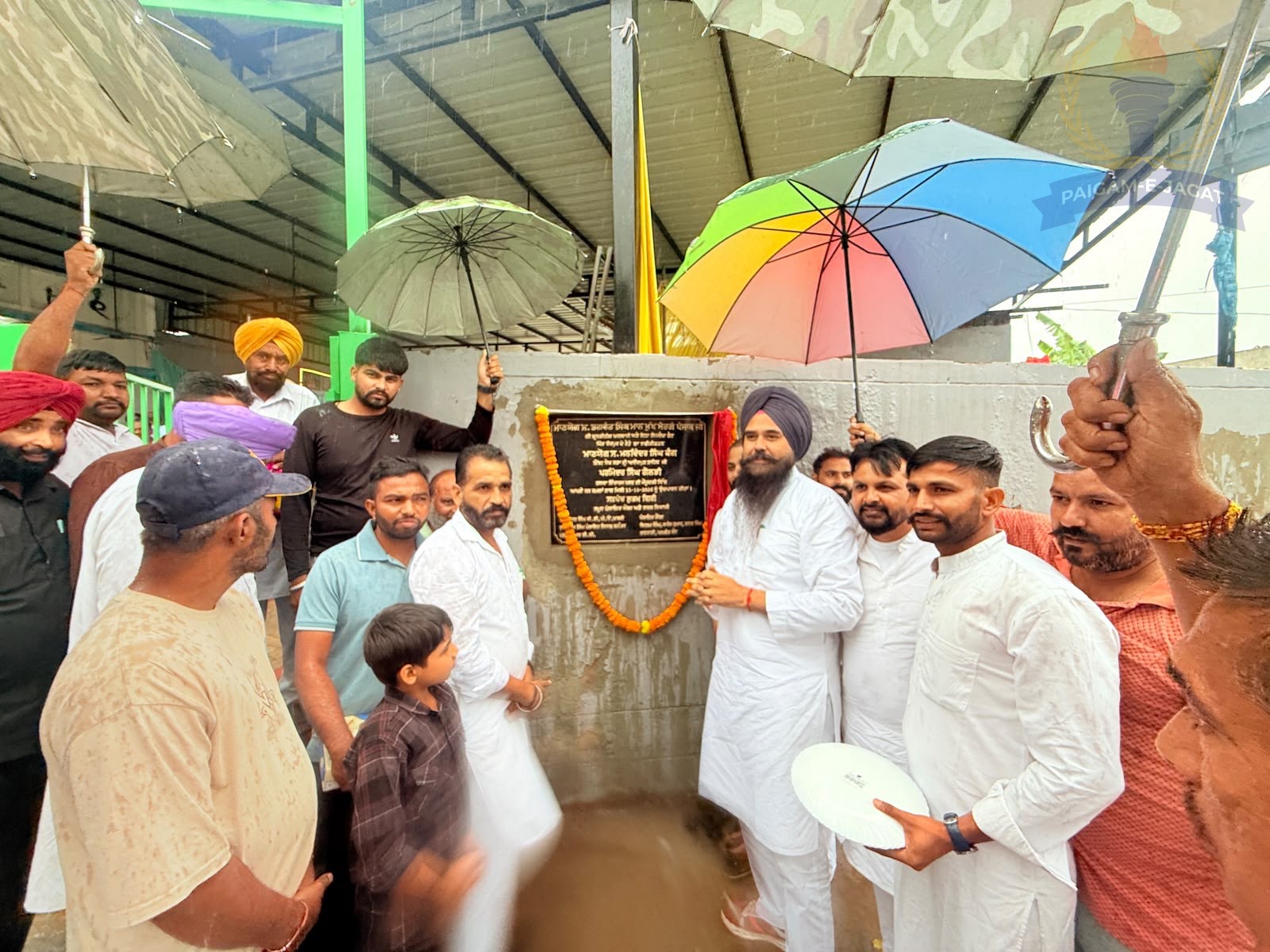 Lok Sabha MP Malwinder Singh Kang inaugurates various development projects in Kharar constituency