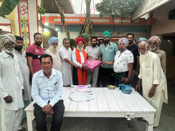 Honored the Vice President of the Central Punjabi Writer's Association