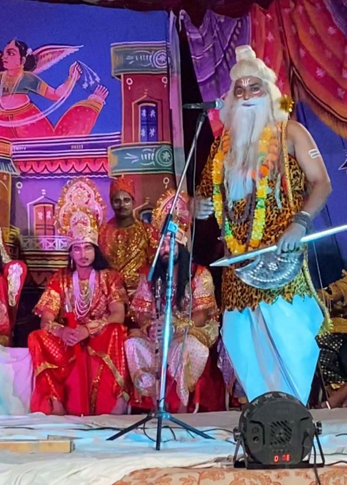 New actors are playing the lead roles in Mataur's Ramleela