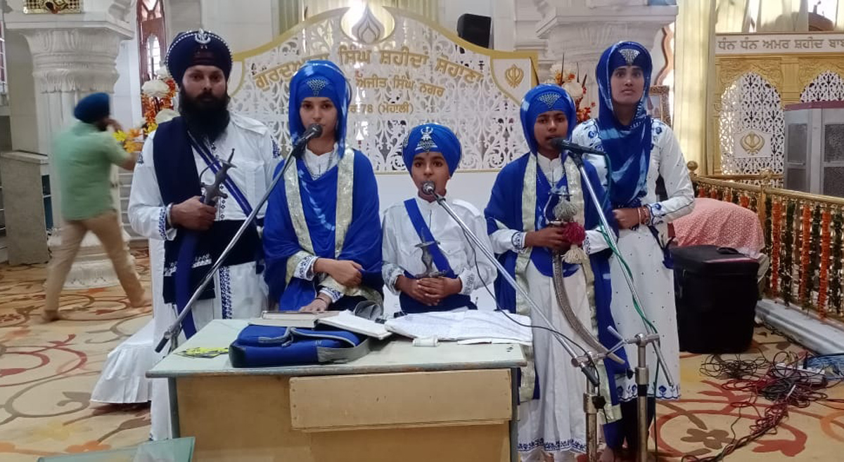 The birth anniversary of Shaheed Baba Banda Singh Bahadur was celebrated with devotion