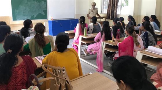 Conducted traffic awareness seminar