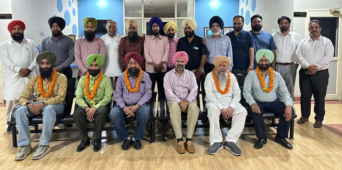 Akwinder Singh Gosal became the new president of District Gatka Association Mohali