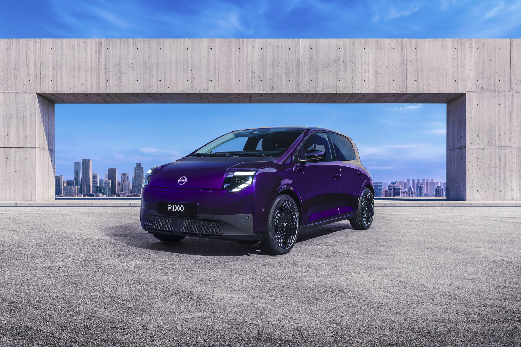 Nissan Pixo Small Electric City Car Unveiled