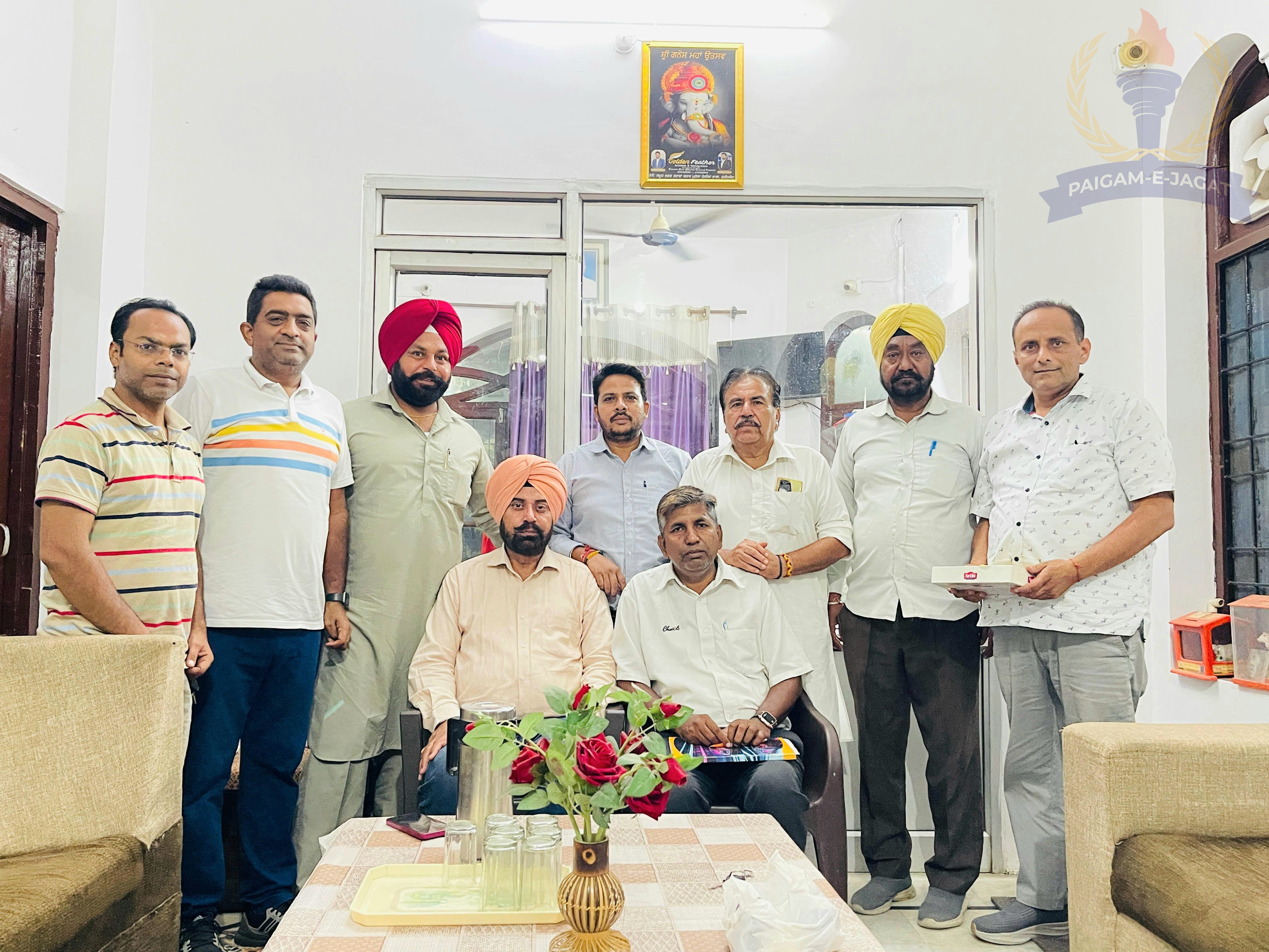 Sheikh Farid Print and Electronic Media Press Club Faridkot Holds Meeting at Anandiana Gaushala