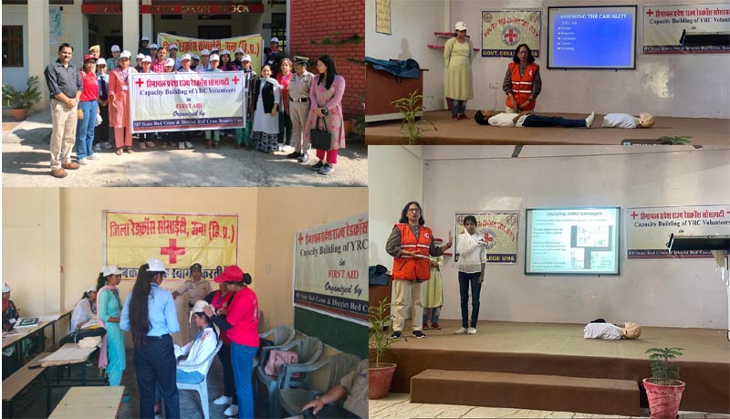College students will be given first aid training by Red Cross for three days - Deputy Commissioner