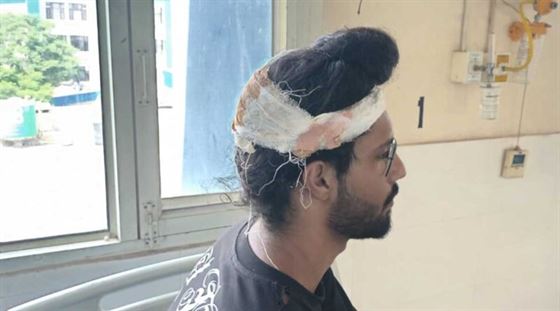 The car driver was assaulted