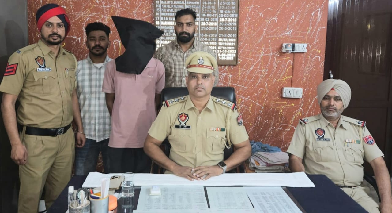 गढ़शंकर पुलिस द्वारा भगोड़े को गिरफ्तार किया गया