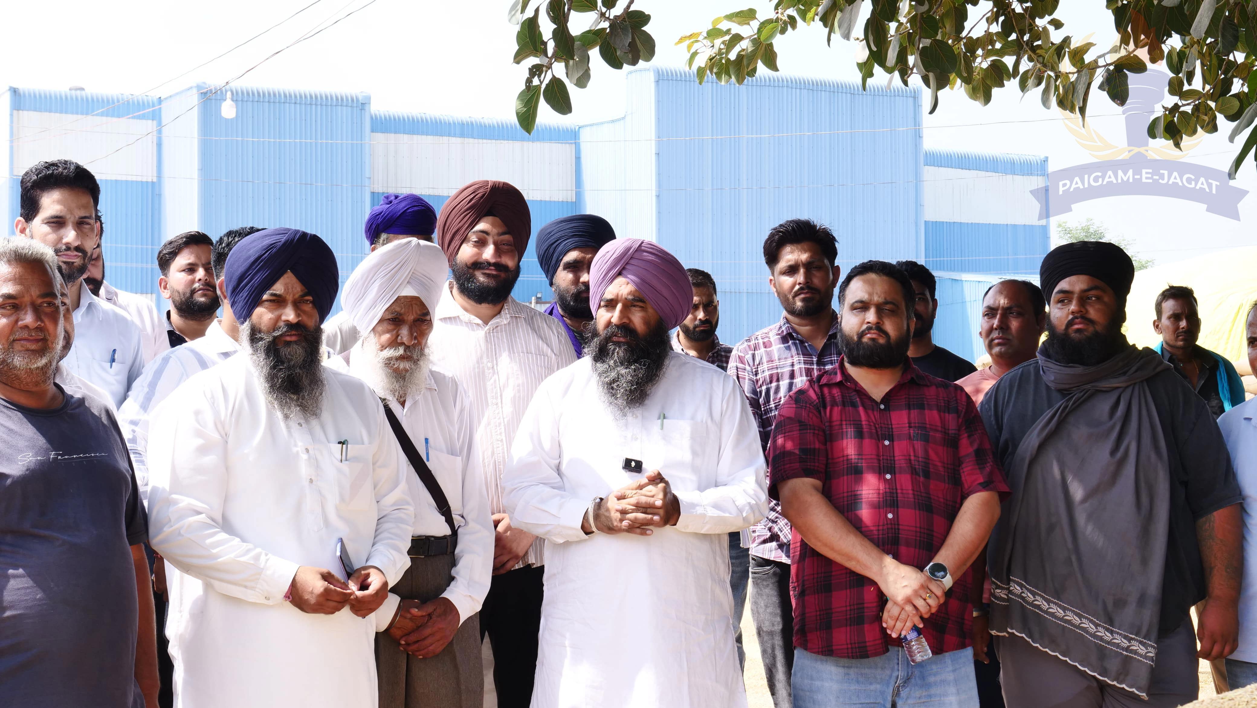 Deputy Speaker Rouri Reviews Paddy Procurement Arrangements at Saila Khurd Mandi