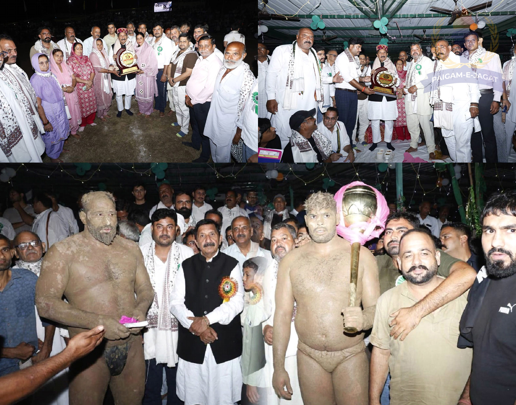 Deputy Chief Minister Mukesh Agnihotri Attends Saloh-Ghaluwal Wrestling Event, Honours Winning Wrestlers