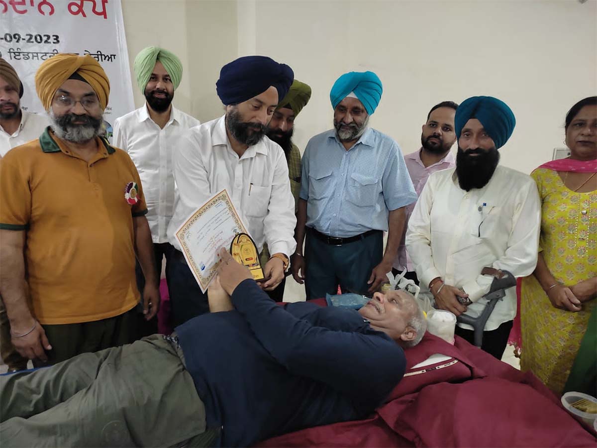Organized Blood Donation by Pukar Foundation