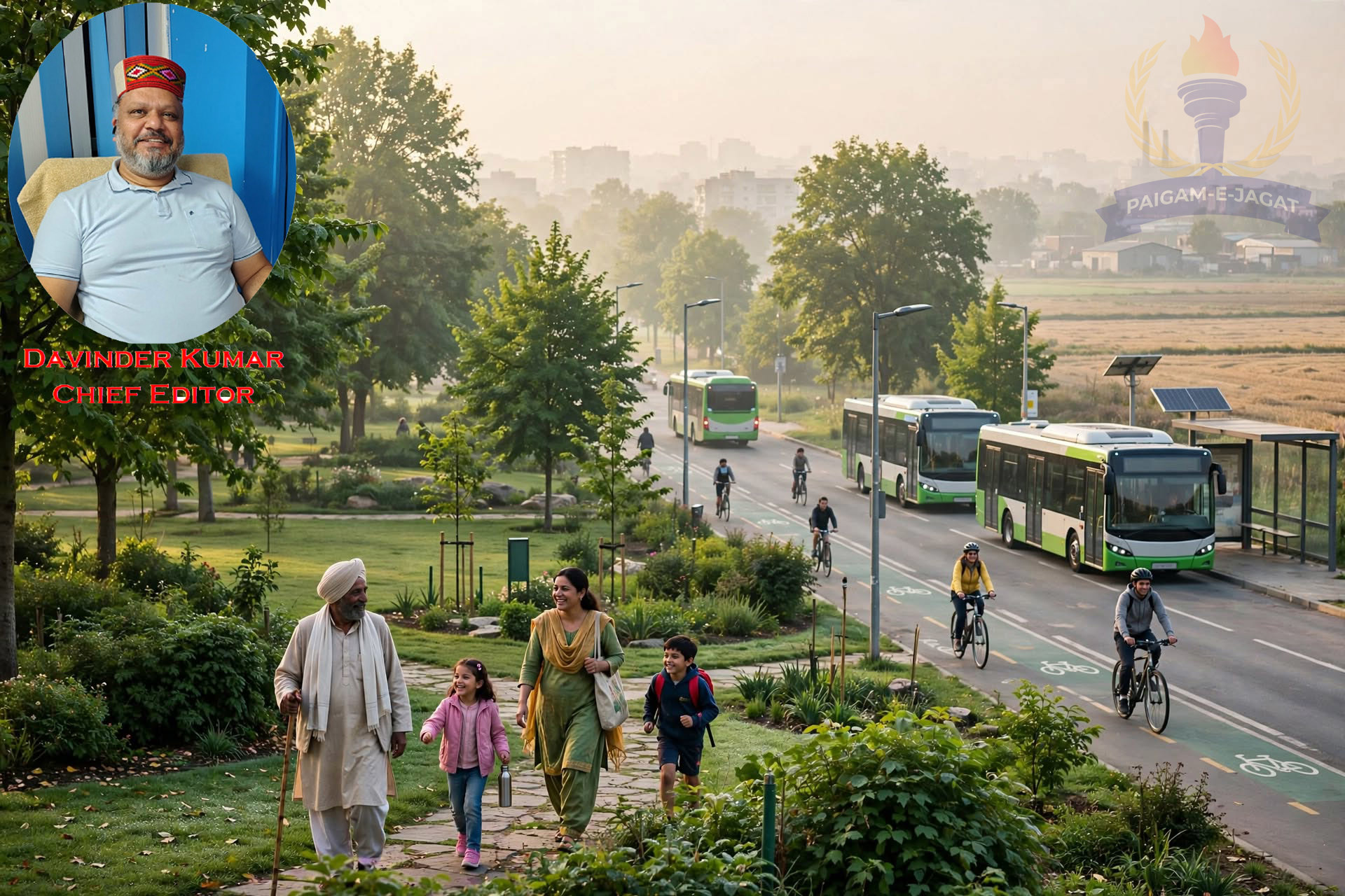 Increasing air pollution in Punjab, not only stubble but change in lifestyle and management also necessary
