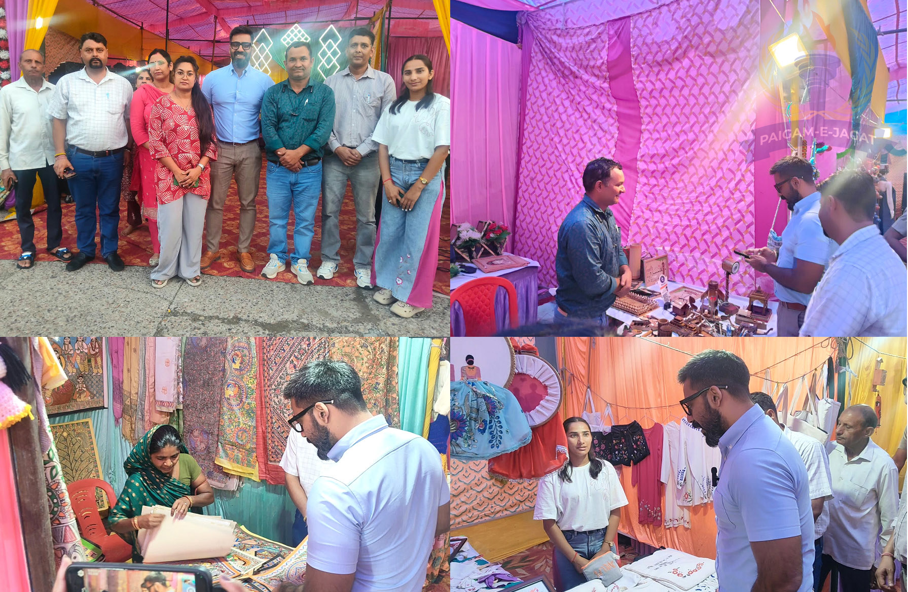 Gandhi Shilp Bazaar Opens in Una, Handmade Products by Artisans from Across India Become Major Attraction