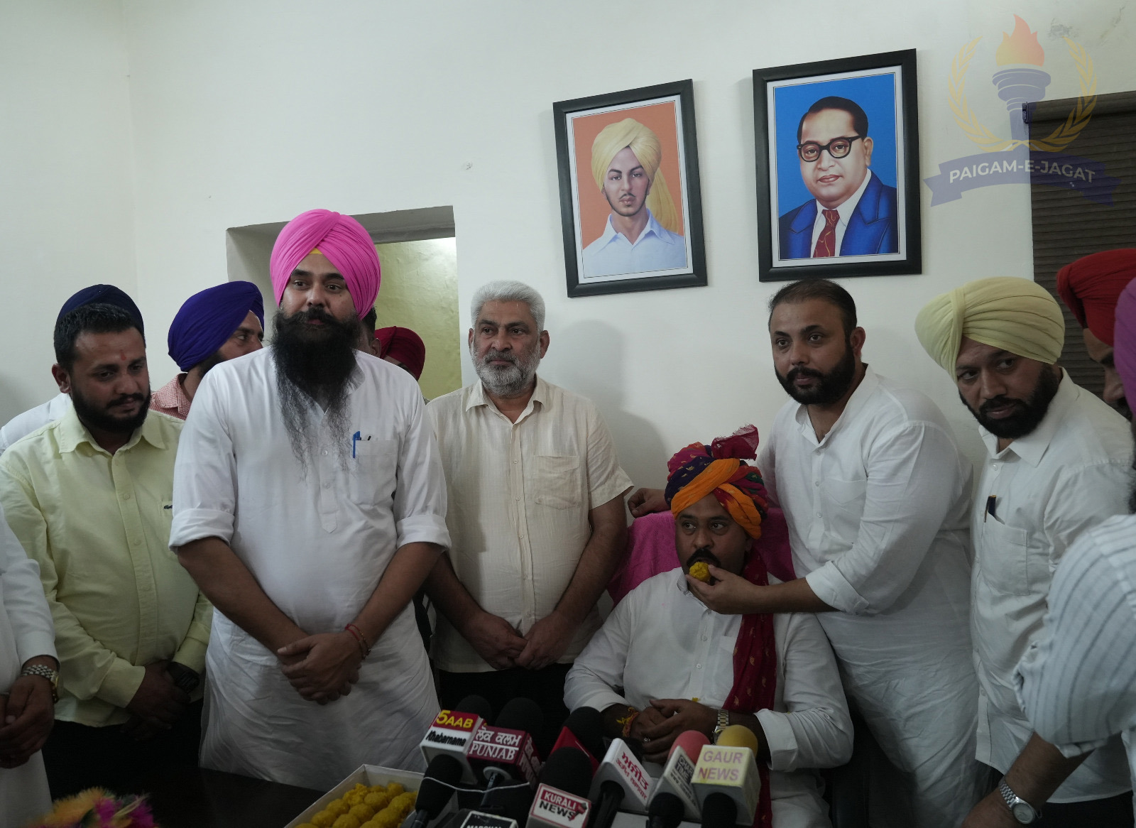Rana Kushalpal Takes Charge as New Chairman of Kurali Market Committee