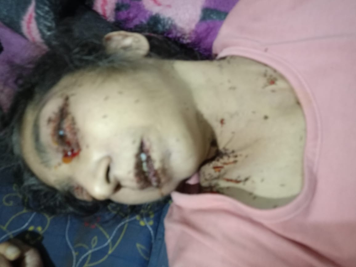 Death of unknown woman