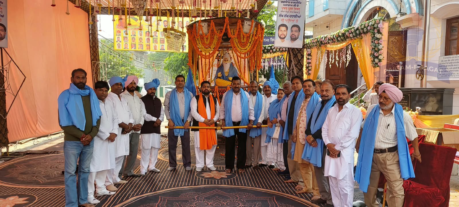 Valmiki Jayanti: Dhiru Nagar and Lahori Gate Sanaur Teams Honour Human Service Society