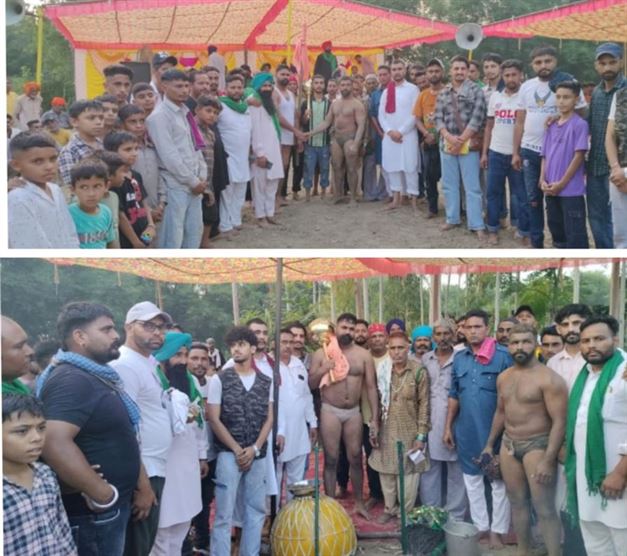 In the memory of Baba Guga Jahar Pirji, an annual Chhinjh Mela was held at village Sasoli for the well-being of the town.