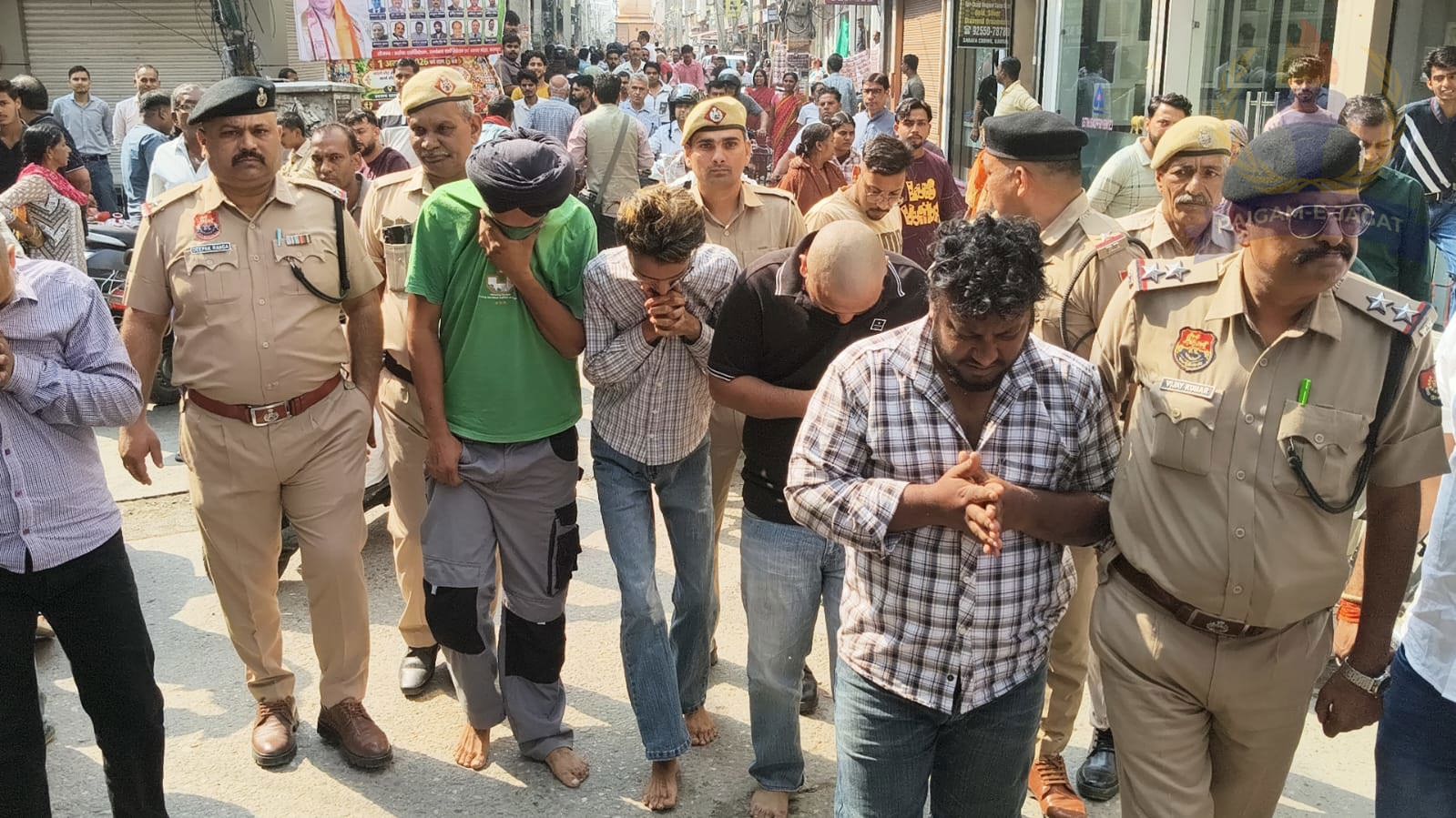 Karnal Police Crack Down on Criminals, Arrest Five Accused in Youth Assault Case
