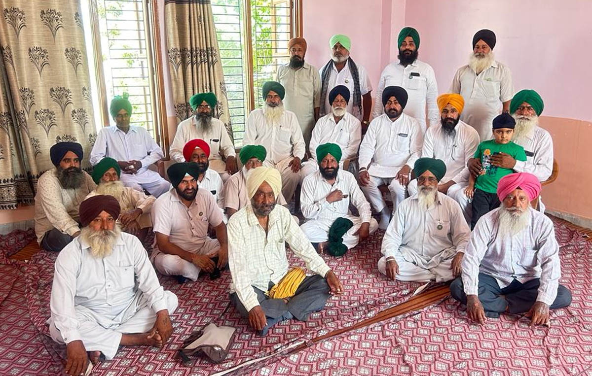 Issues were discussed in the meeting of the Indian Farmers Union