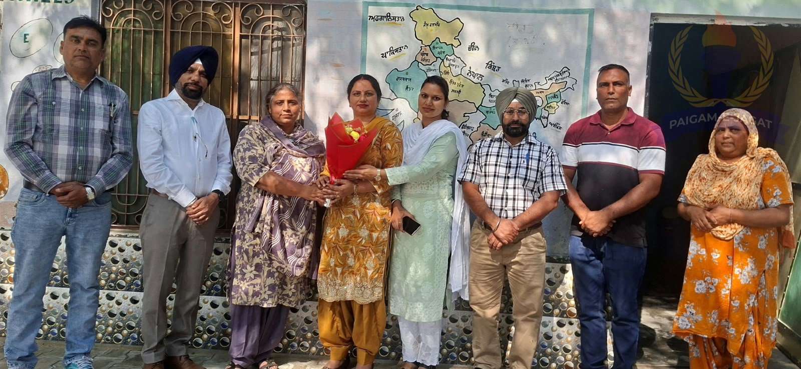 Madam Rupinder Kaur Assumes Charge as Science Mistress at Government Middle School Hakumatpur