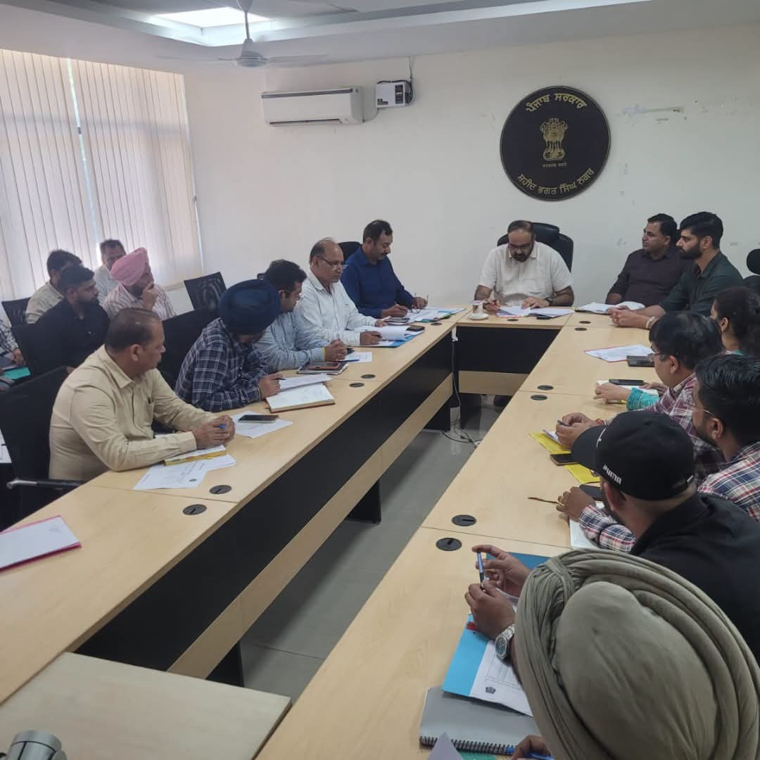Deputy Commissioner Reviews Various Road Safety Issues, Directs Concerned Departments to Take Necessary Action
