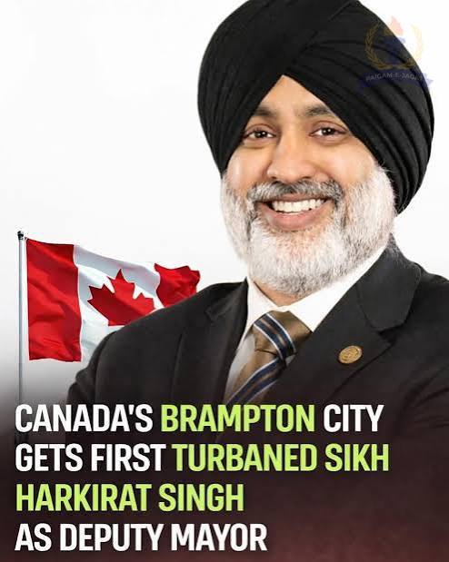 Harkirat Singh Tak Brings Pride to Ladhaana Jhikka with Election as Brampton City Councillor in Canada