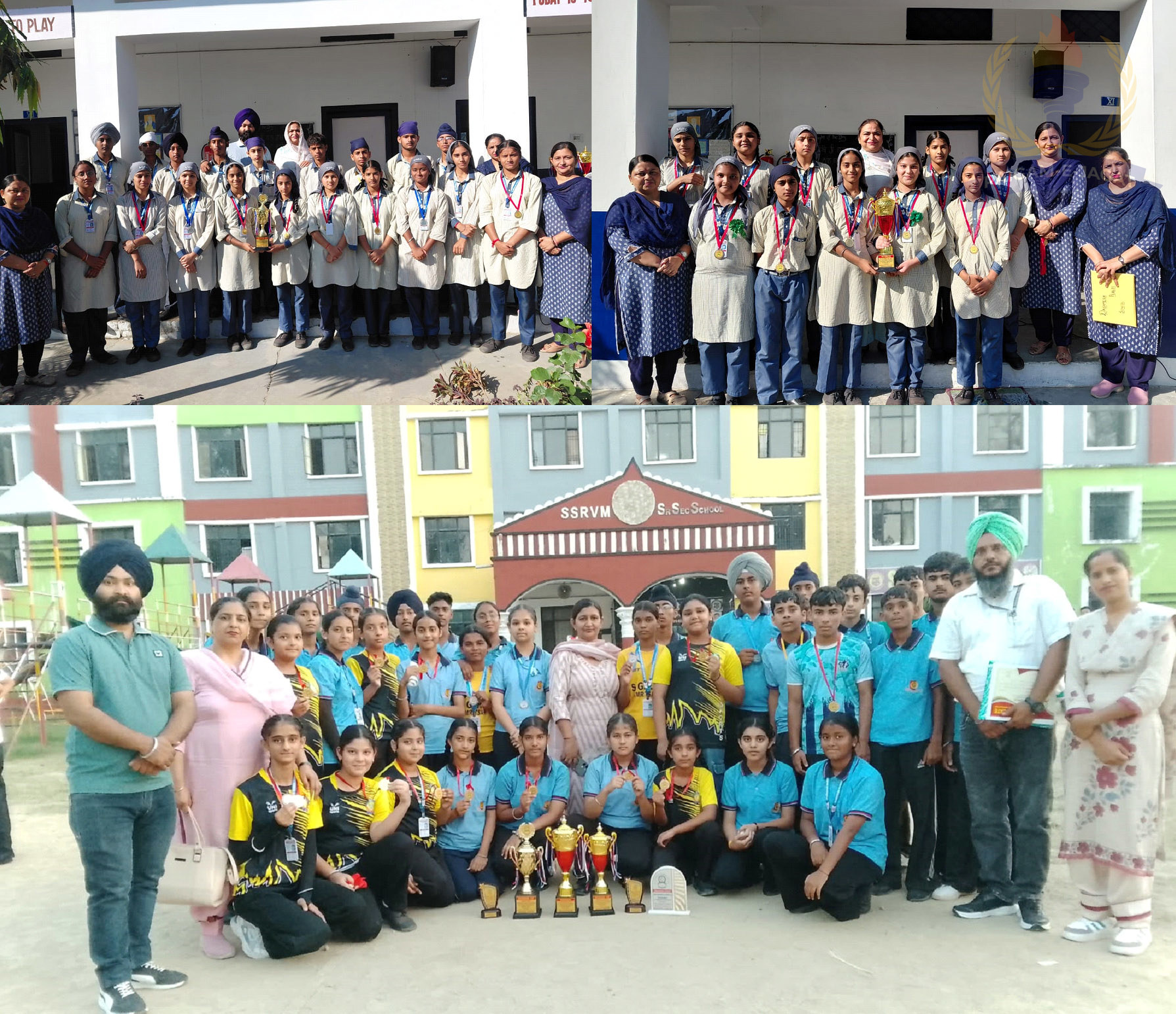 Dashmesh Public School Students Excel in Sahodaya Sports Competitions, Bring Glory to School