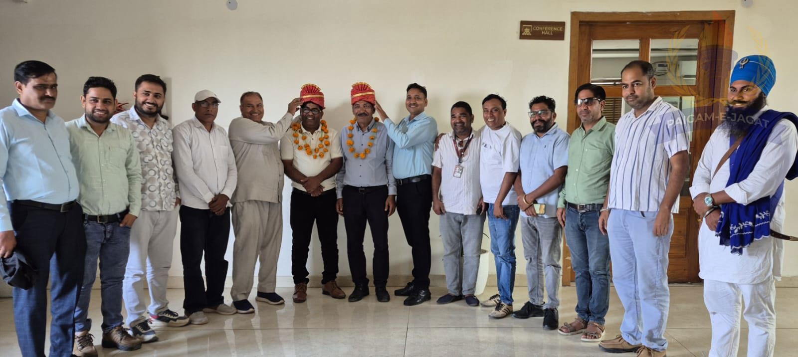 Hansi District Unit of Haryana Union of Journalists Formed; Sandeep Ramayan Appointed District President