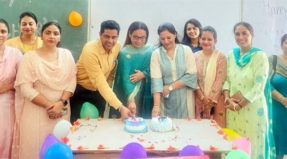 Teacher's Day was celebrated in Phase 5