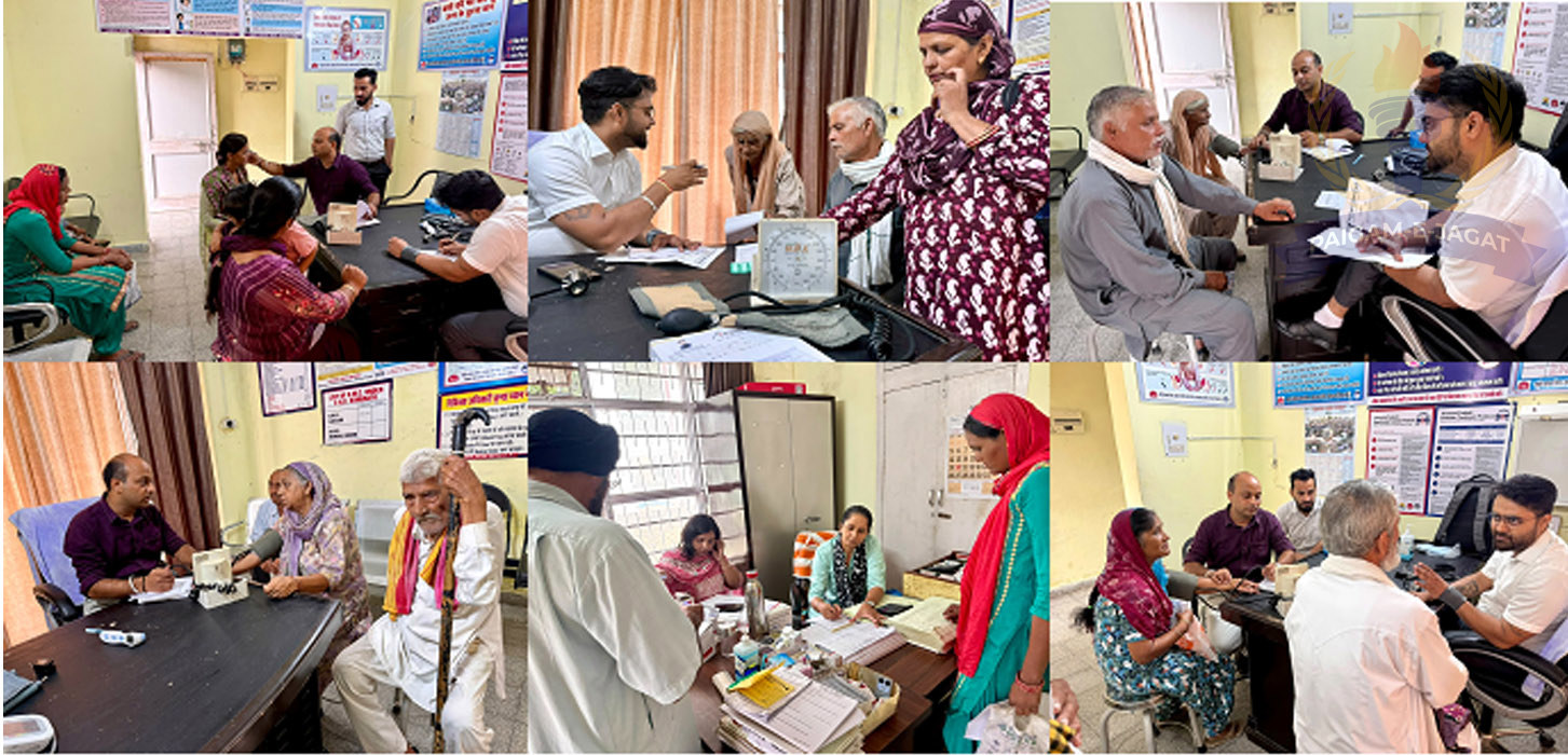 Ayushman Arogya Camp Held in Kungrat, 80 People Undergo Health Check-ups