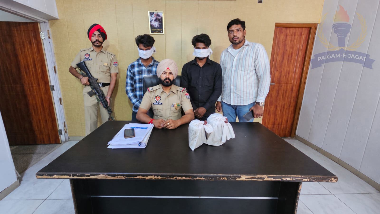 Mohali Police Arrest Two Persons with 1.5 kg of Opium