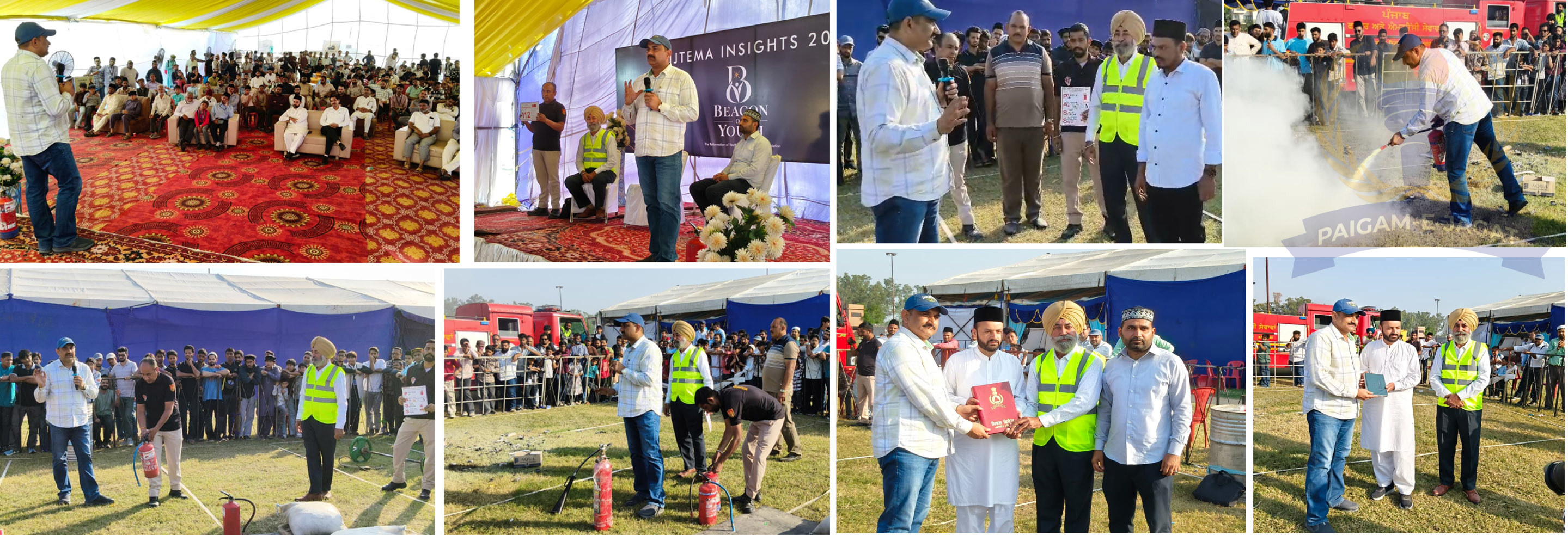 Batala Fire and Emergency Services Conduct Life and Basic Fire Safety Drill During Annual Gathering-2026