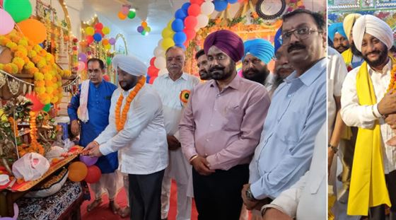 Sri Krishna Bhagwan's life is a beacon of light for Manukhatta: On the occasion of Kulwant Singh Janmashtami, Constituency MLA paid obeisance in many temples of the city.