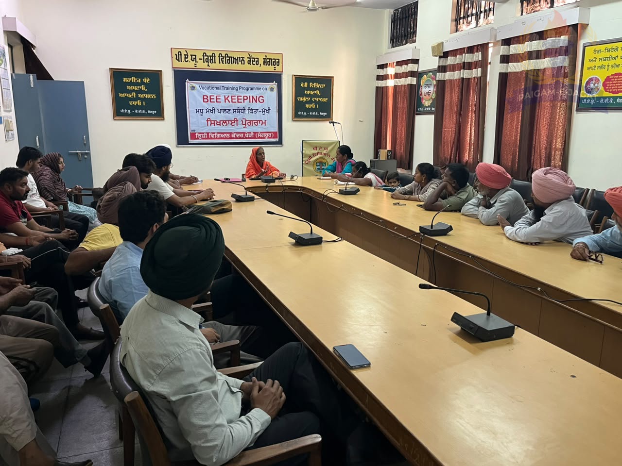 PAU-Krishi Vigyan Kendra Conducts Training in Beekeeping as a Profitable Allied Occupation to Increase Income and Employment