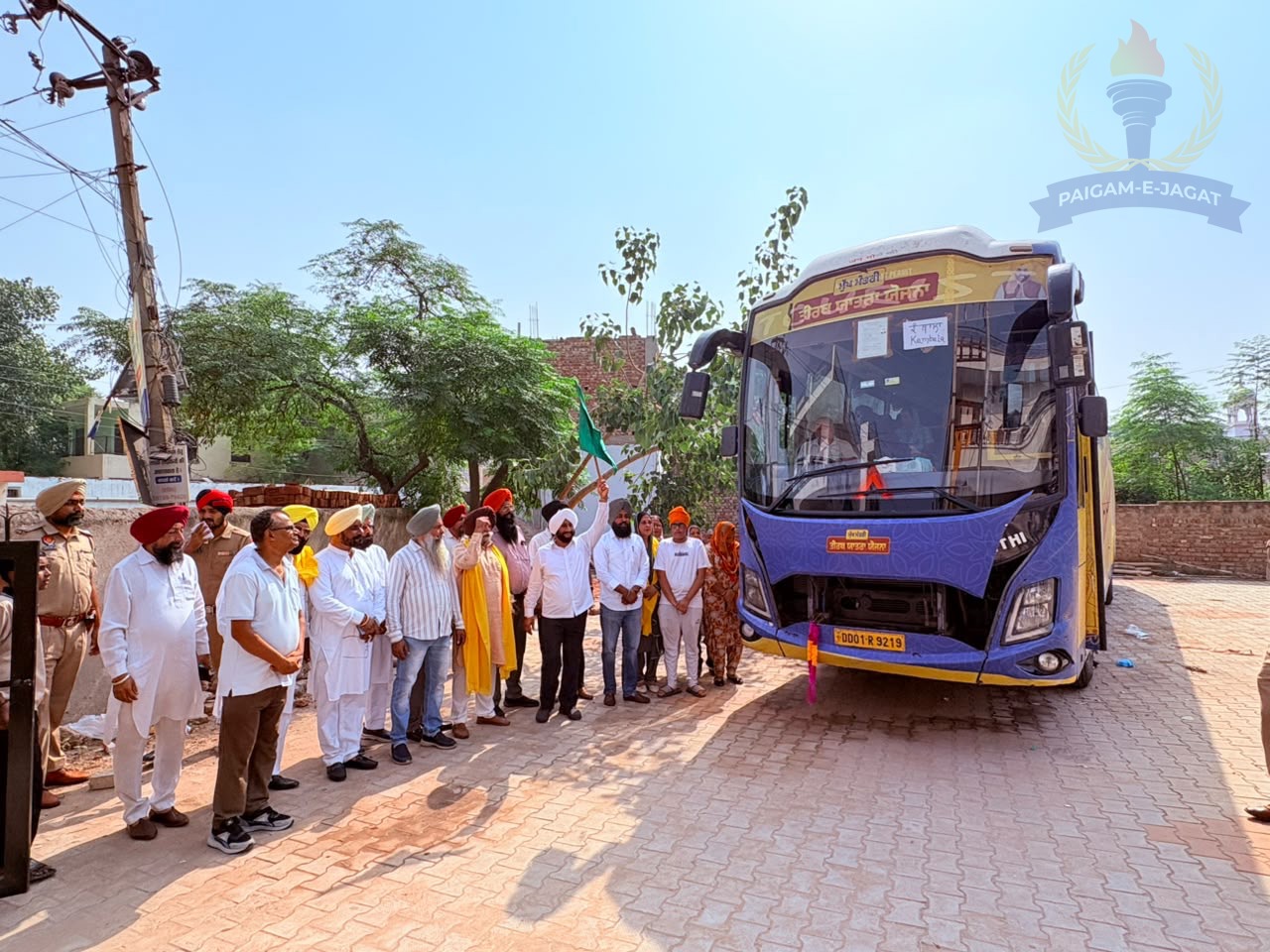 Three Buses Depart from Mohali Under Chief Minister Pilgrimage Scheme